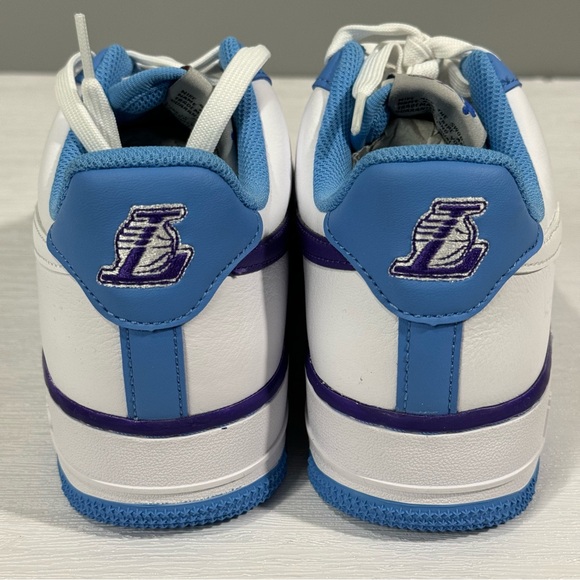 Nike Air Force 1 'LA Lakers NBA 75th' Blue White DC8874-101 Size: 6.5M/8W - Picture 3 of 12